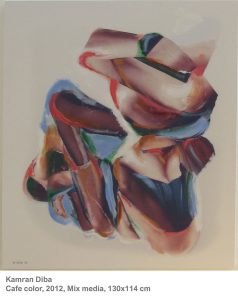 Cafe color-2012-Acrylic on Canvas-130x114cm