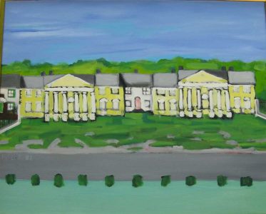Monticelo 1-1982-Acrylic on canvas-Ansari