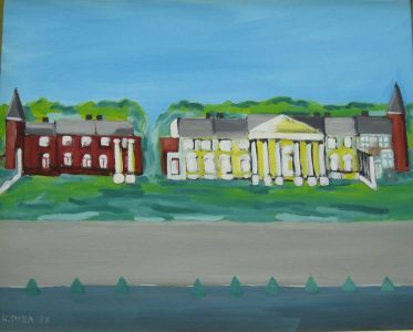 Monticelo 2-1982-Acrylic on canvas-Ansari