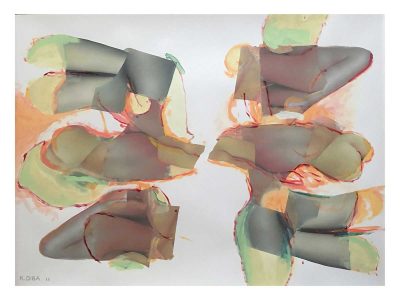 No.2-Body part-2011-c print on paper with oil-70x100cm