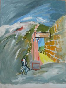 Opening-1983-Acrylic on canvas