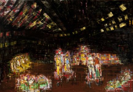 Round-1958-oil on canvas-81x117cm-Claire