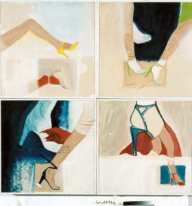 Slow original-1976-Oil paint on canvas-TMOCA
