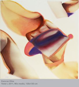 Twist I-2011-Acrylic on Canvas-130x130cm