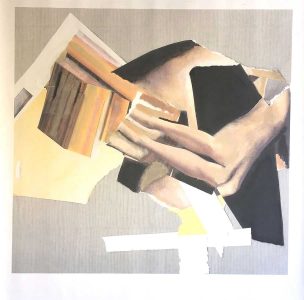 movement-2019-collage on c.print-acrylic on canvas-80x76cm